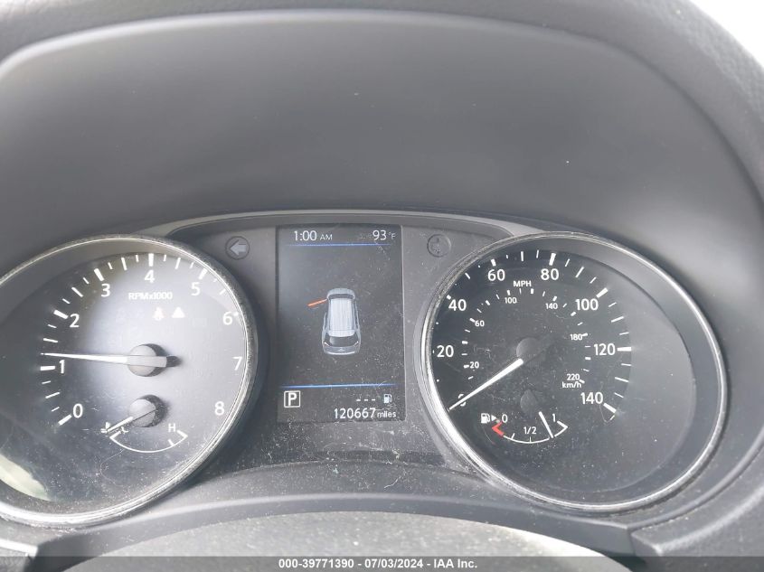 2019 Nissan Rogue Sv VIN: KNMAT2MV4KP542550 Lot: 39771390