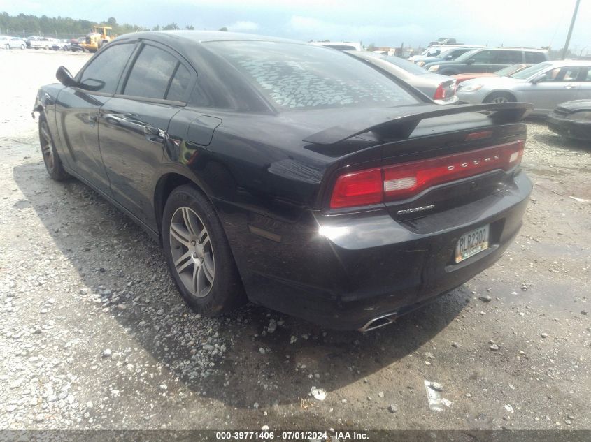 2013 Dodge Charger Police VIN: 2C3CDXAT4DH544395 Lot: 39771406