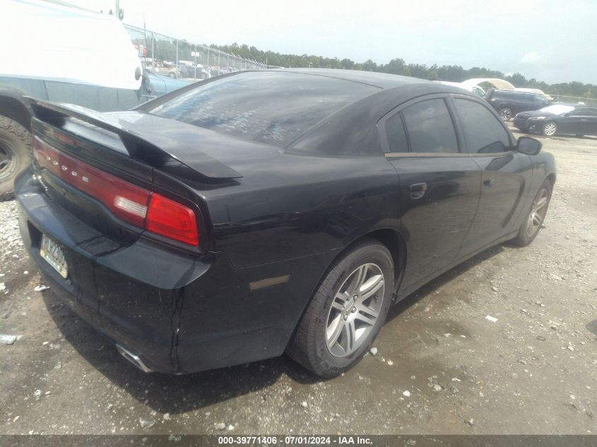 2013 Dodge Charger Police VIN: 2C3CDXAT4DH544395 Lot: 39771406