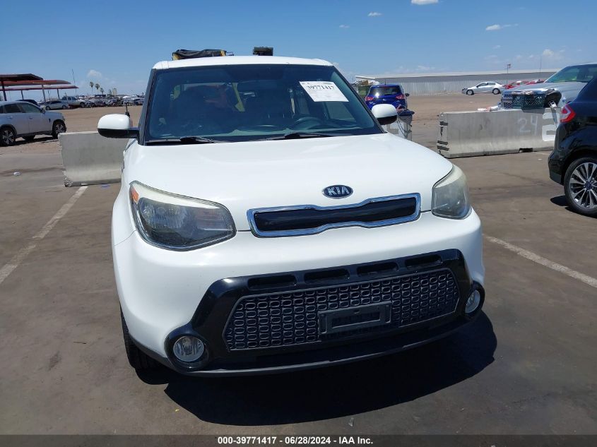 2016 Kia Soul + VIN: KNDJP3A59G7249393 Lot: 39771417