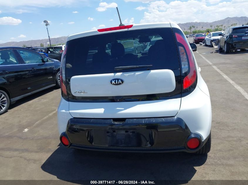 2016 Kia Soul + VIN: KNDJP3A59G7249393 Lot: 39771417