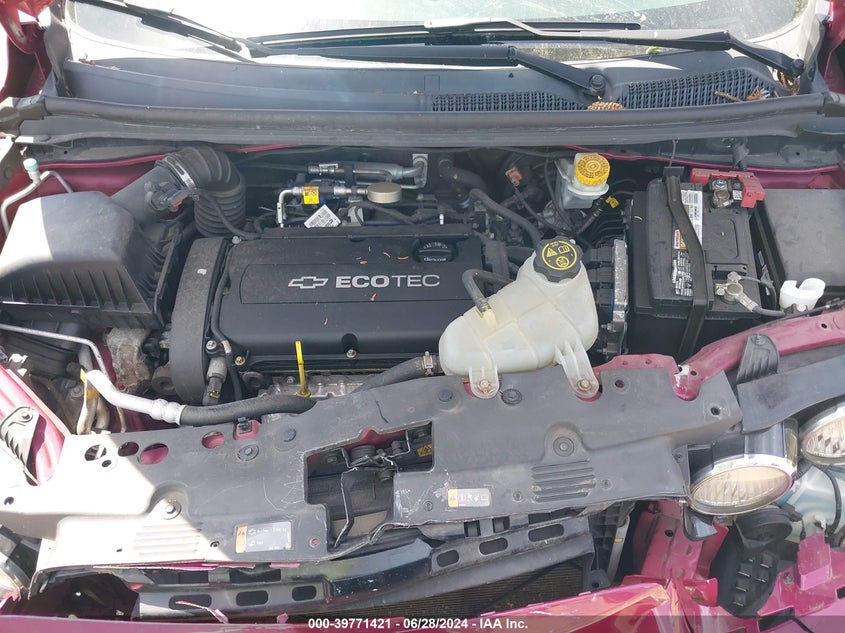 2014 Chevrolet Sonic Lt Auto VIN: 1G1JC6SH7E4127628 Lot: 39771421