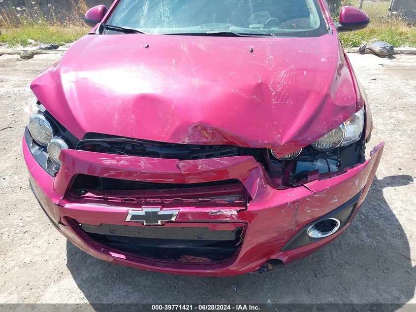 2014 Chevrolet Sonic Lt Auto VIN: 1G1JC6SH7E4127628 Lot: 39771421