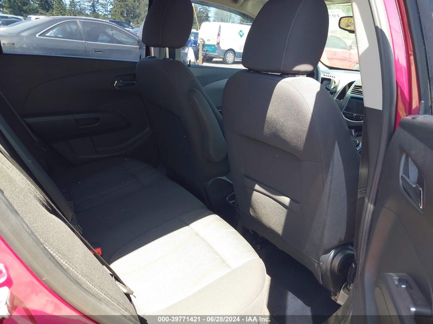 2014 Chevrolet Sonic Lt Auto VIN: 1G1JC6SH7E4127628 Lot: 39771421