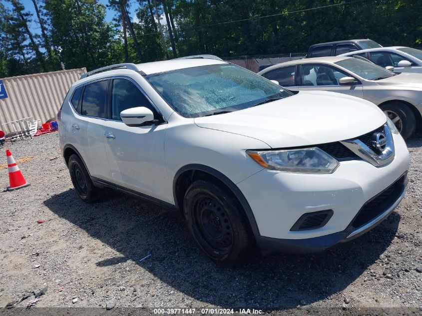 2016 Nissan Rogue S/Sl/Sv VIN: 5N1AT2MT3GC818161 Lot: 39771447