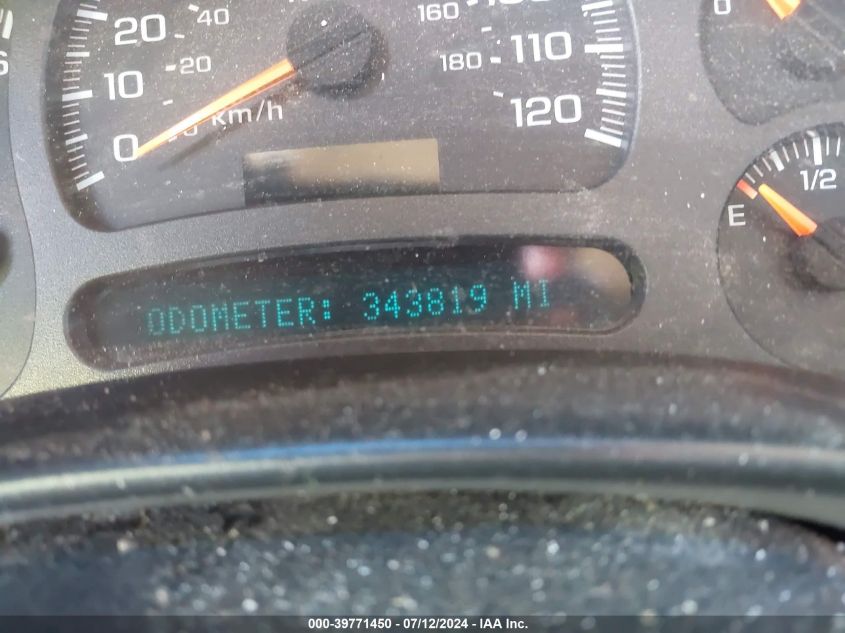 2003 Chevrolet Tahoe Lt VIN: 1GNEK13Z73J221956 Lot: 39771450