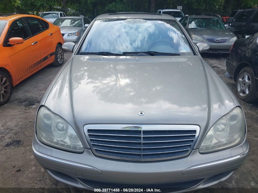 2004 Mercedes-Benz S 430 VIN: WDBNG70J14A386025 Lot: 39771458