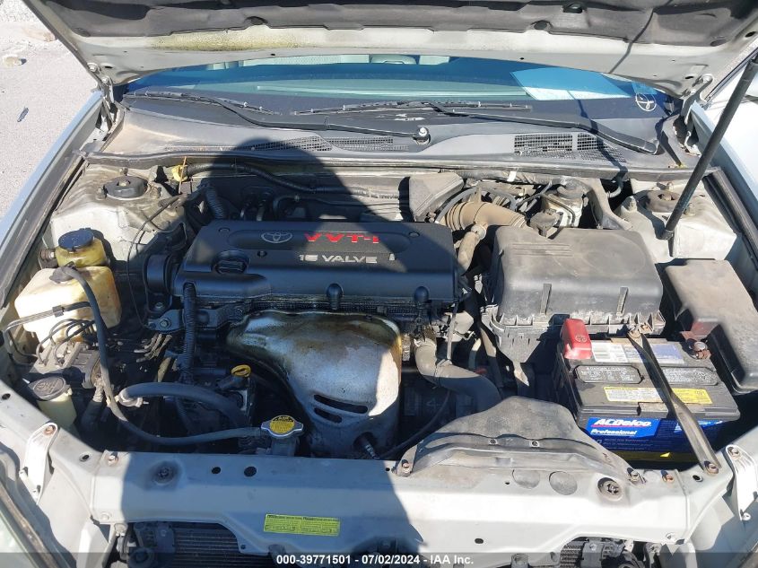 2003 Toyota Camry Le VIN: 4T1BE32K33U706804 Lot: 39771501