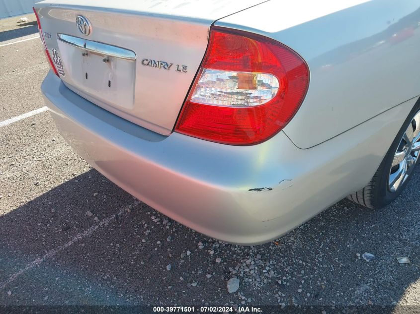 2003 Toyota Camry Le VIN: 4T1BE32K33U706804 Lot: 39771501
