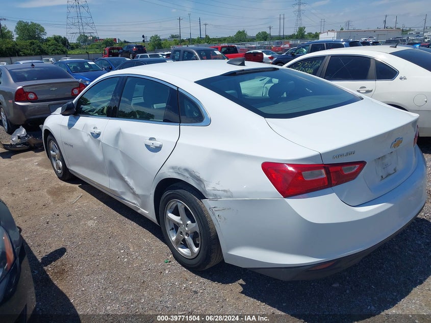 2017 Chevrolet Malibu Ls VIN: 1G1ZB5ST7HF216127 Lot: 39771504