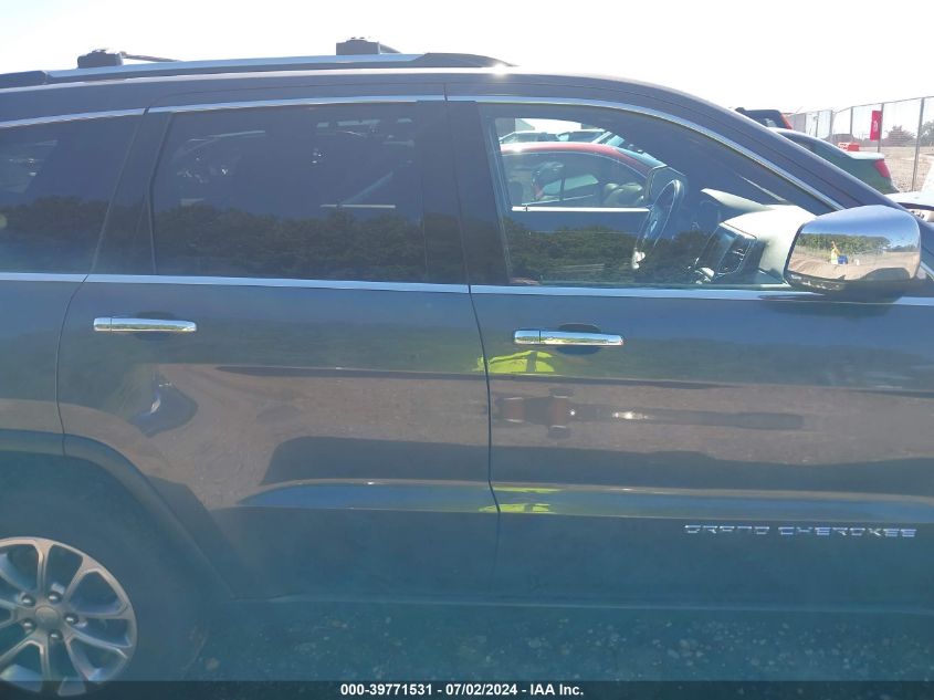 2016 Jeep Grand Cherokee Limited VIN: 1C4RJFBM7GC319492 Lot: 39771531