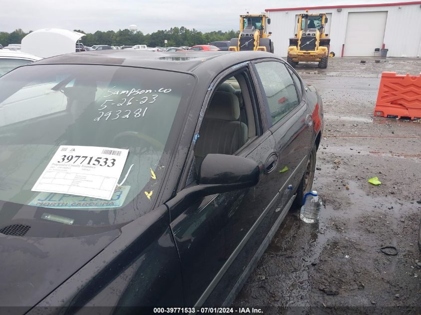 2003 Chevrolet Impala VIN: 2G1WF52E339293281 Lot: 39771533