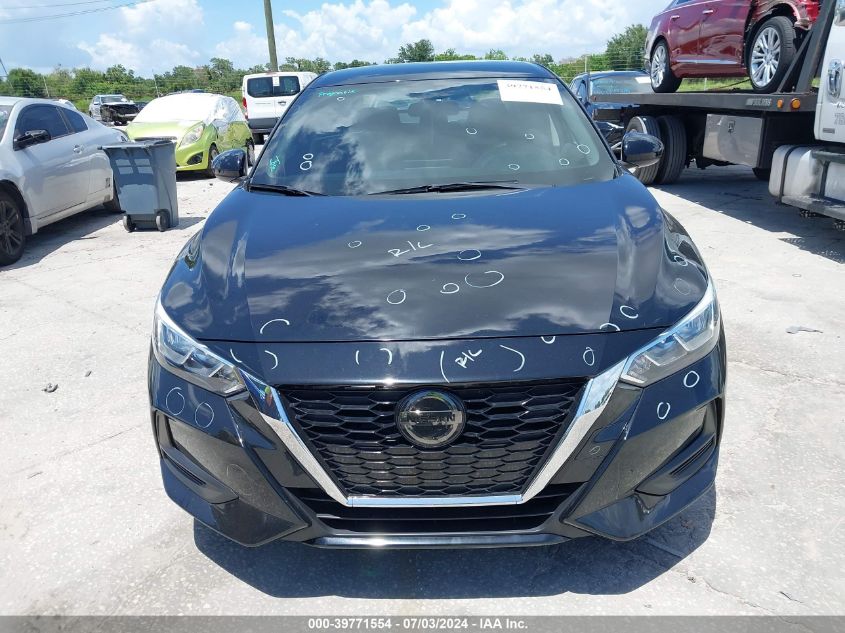 2021 Nissan Sentra S Xtronic Cvt VIN: 3N1AB8BV8MY241521 Lot: 39771554