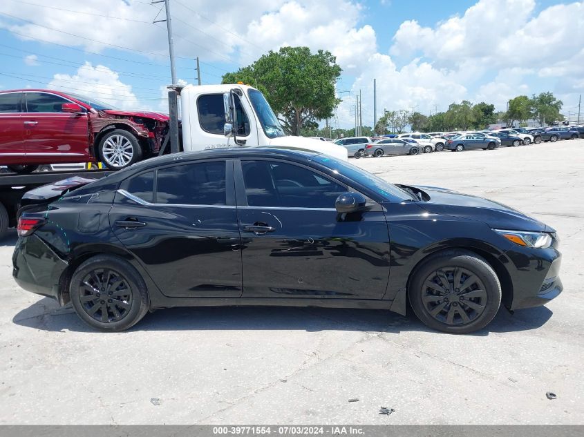 2021 Nissan Sentra S Xtronic Cvt VIN: 3N1AB8BV8MY241521 Lot: 39771554