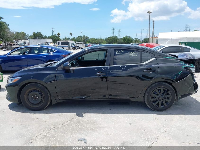 2021 Nissan Sentra S Xtronic Cvt VIN: 3N1AB8BV8MY241521 Lot: 39771554