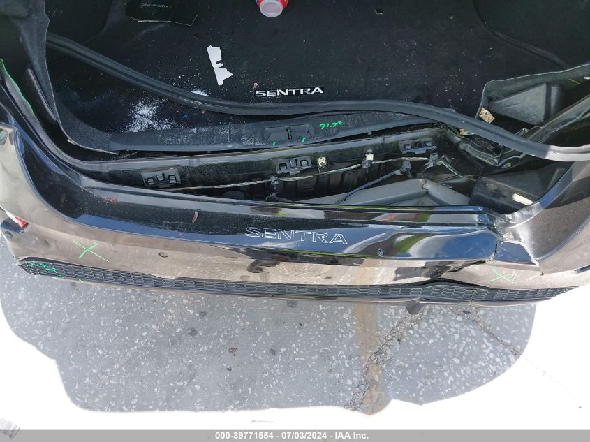 2021 Nissan Sentra S Xtronic Cvt VIN: 3N1AB8BV8MY241521 Lot: 39771554