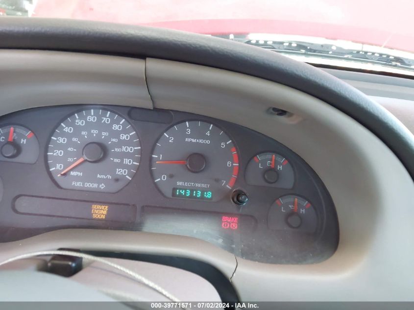 2000 Ford Mustang VIN: 1FAFP4045YF253751 Lot: 39771571