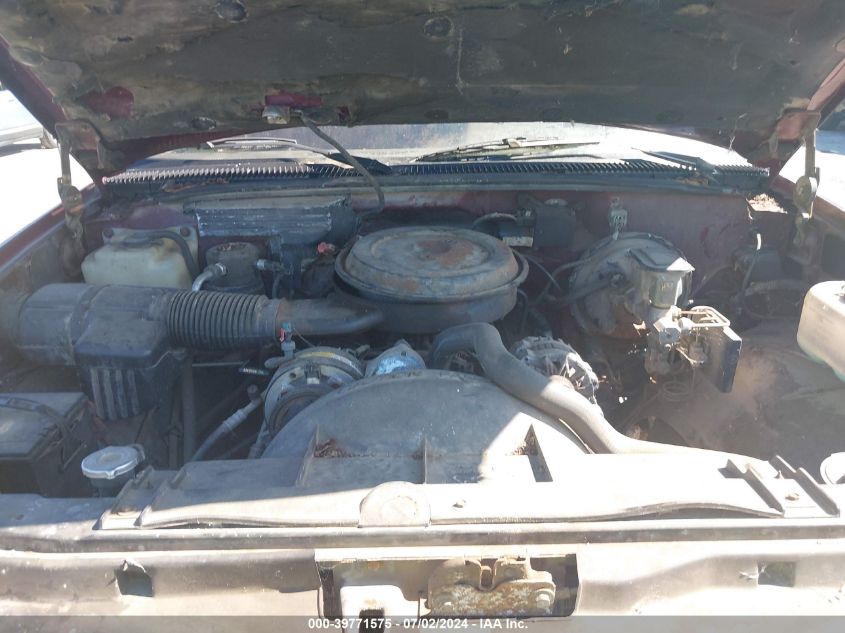 1994 Chevrolet Gmt-400 K1500 VIN: 1GCEK14K4RZ105487 Lot: 39771575