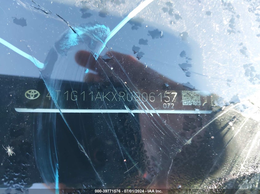 2024 TOYOTA CAMRY SE NIGHT SHADE/SE - 4T1G11AKXRU906157