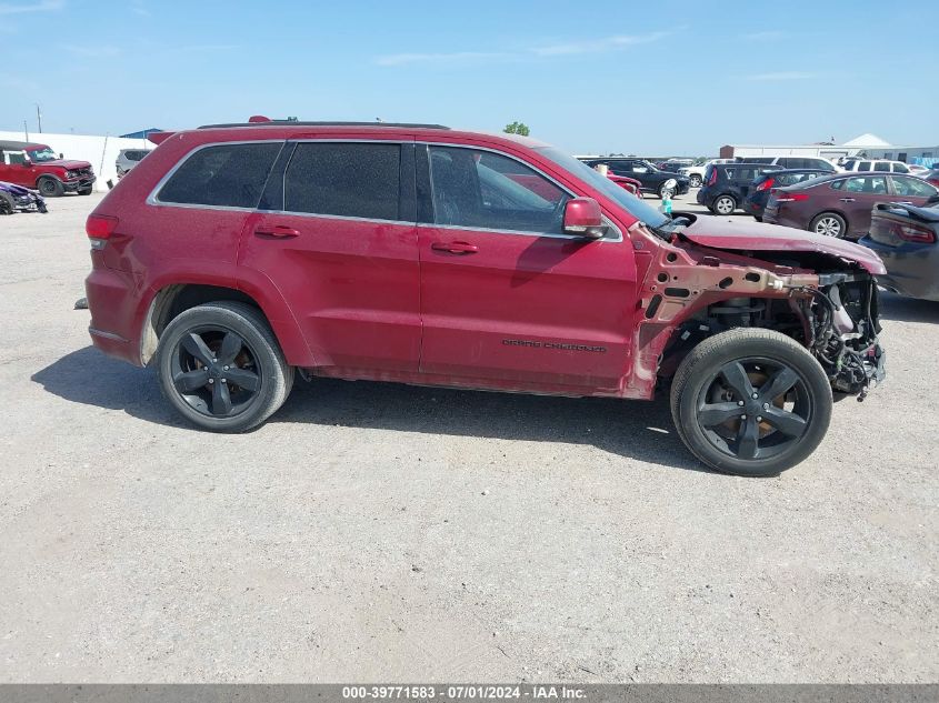 2015 Jeep Grand Cherokee High Altitude VIN: 1C4RJFCG5FC124675 Lot: 39771583