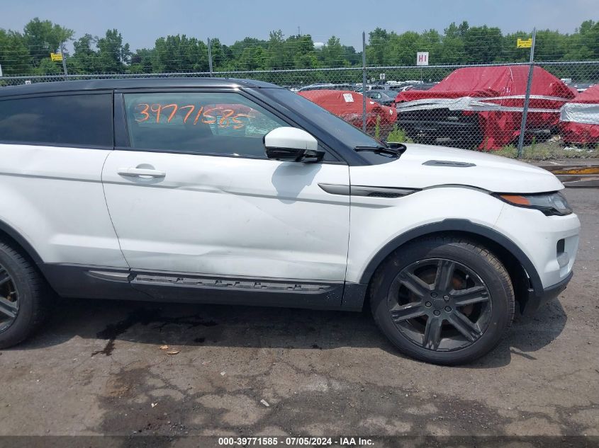 2014 Land Rover Range Rover Evoque Pure Plus VIN: SALVR1BG4EH842160 Lot: 39771585