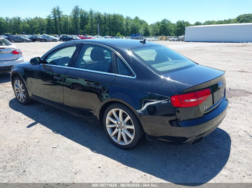 WAUHFAFL7DN018008 | 2013 AUDI A4