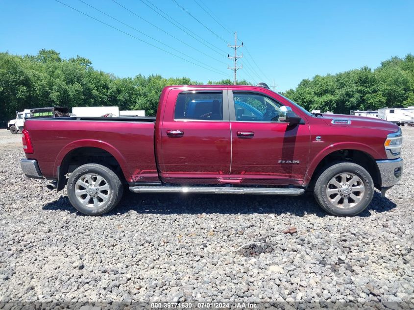 2019 Ram 2500 Laramie 4X4 6'4 Box VIN: 3C6UR5FL8KG607453 Lot: 39771630