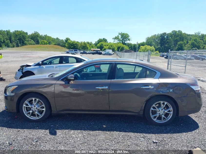 2012 Nissan Maxima S/Sv VIN: 1N4AA5AP3CC837604 Lot: 39771643