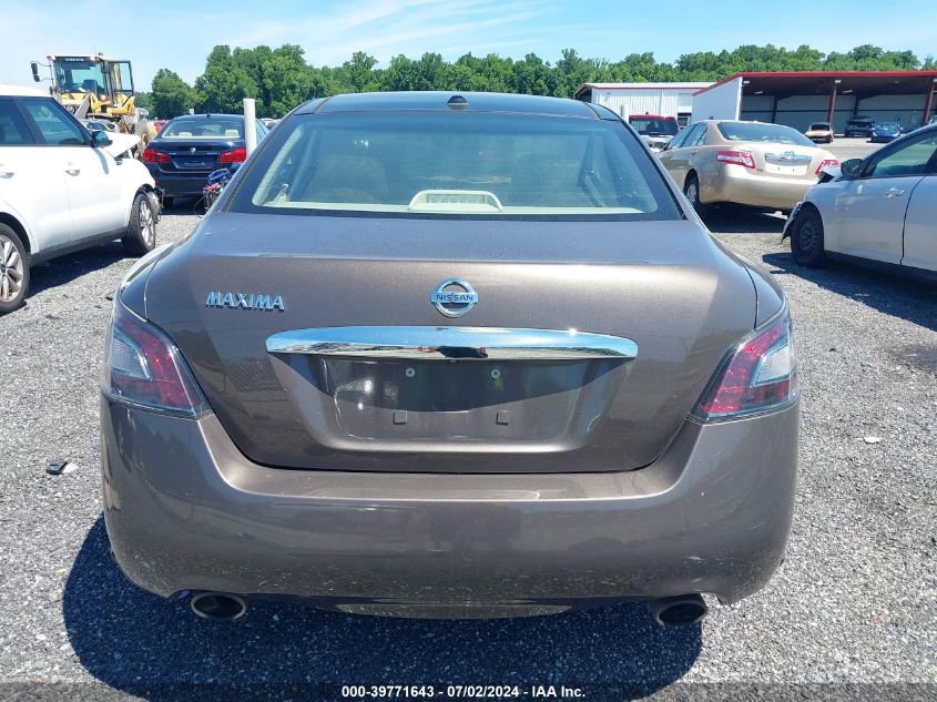 2012 Nissan Maxima S/Sv VIN: 1N4AA5AP3CC837604 Lot: 39771643