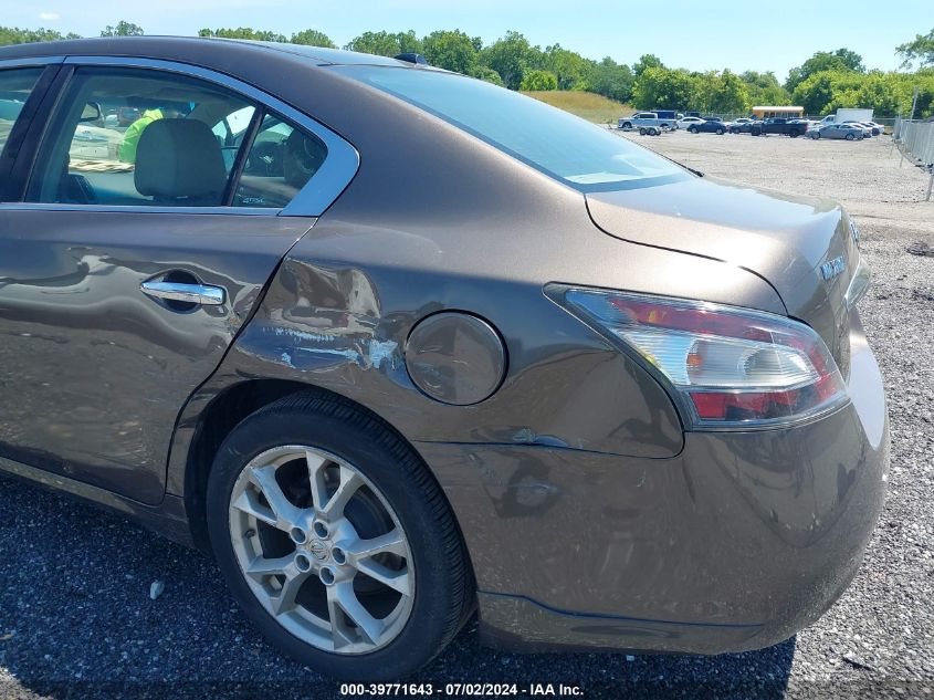 2012 Nissan Maxima S/Sv VIN: 1N4AA5AP3CC837604 Lot: 39771643