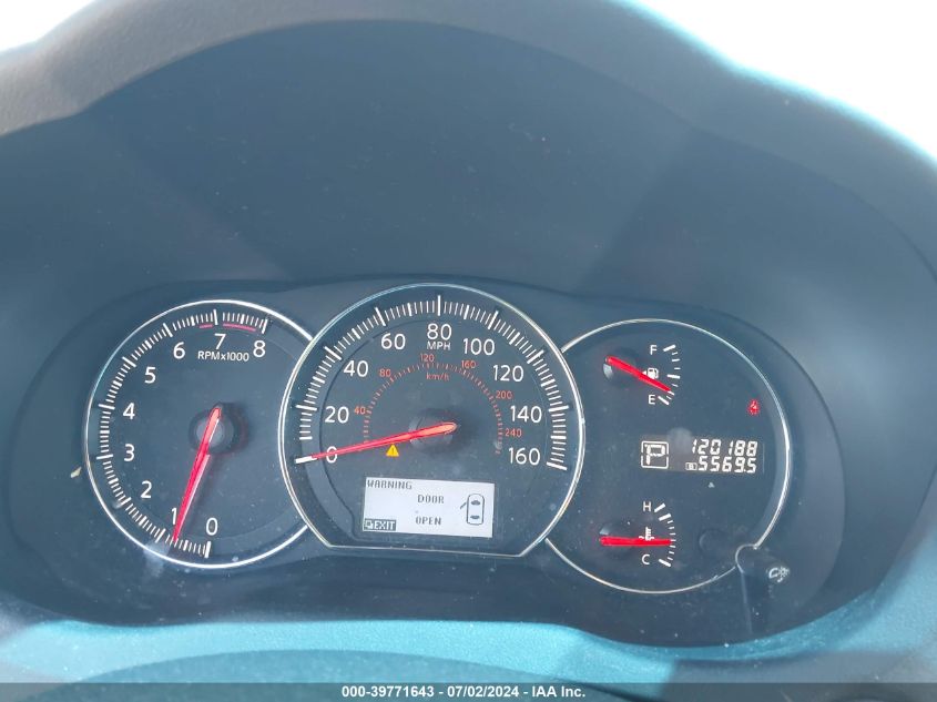 2012 Nissan Maxima S/Sv VIN: 1N4AA5AP3CC837604 Lot: 39771643