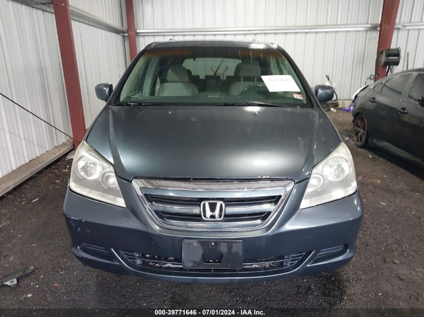 2005 Honda Odyssey Ex VIN: 5FNRL38475B030242 Lot: 39771646