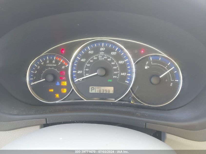 2010 Subaru Forester 2.5X Limited VIN: JF2SH6DC7AH900049 Lot: 39771670