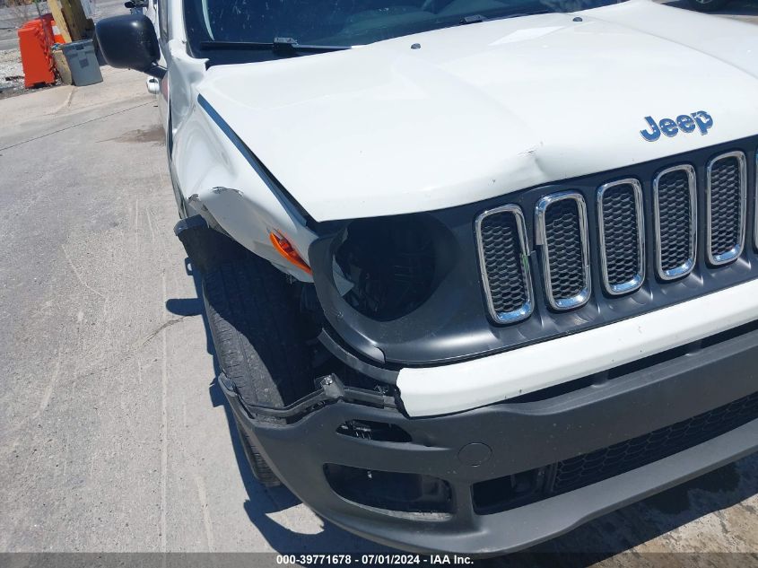 2018 Jeep Renegade Sport 4X4 VIN: ZACCJBAB1JPJ20338 Lot: 39771678