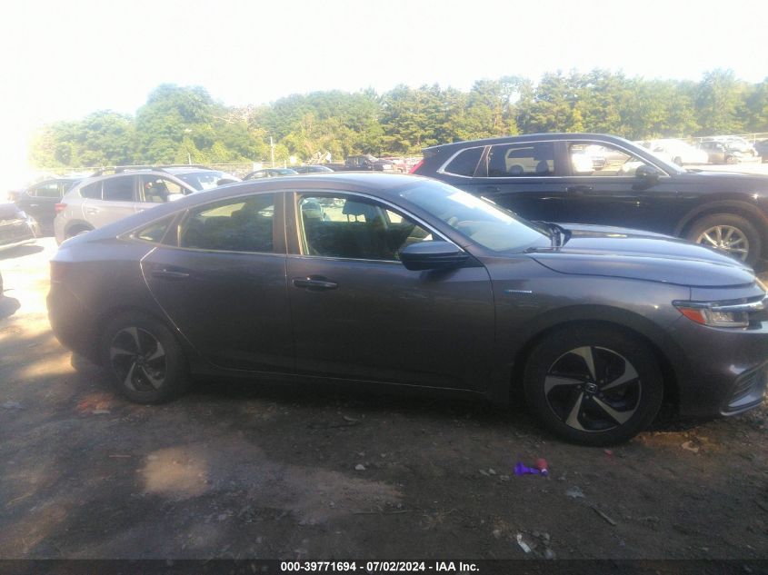 2021 Honda Insight Ex VIN: 19XZE4F56ME007504 Lot: 39771694