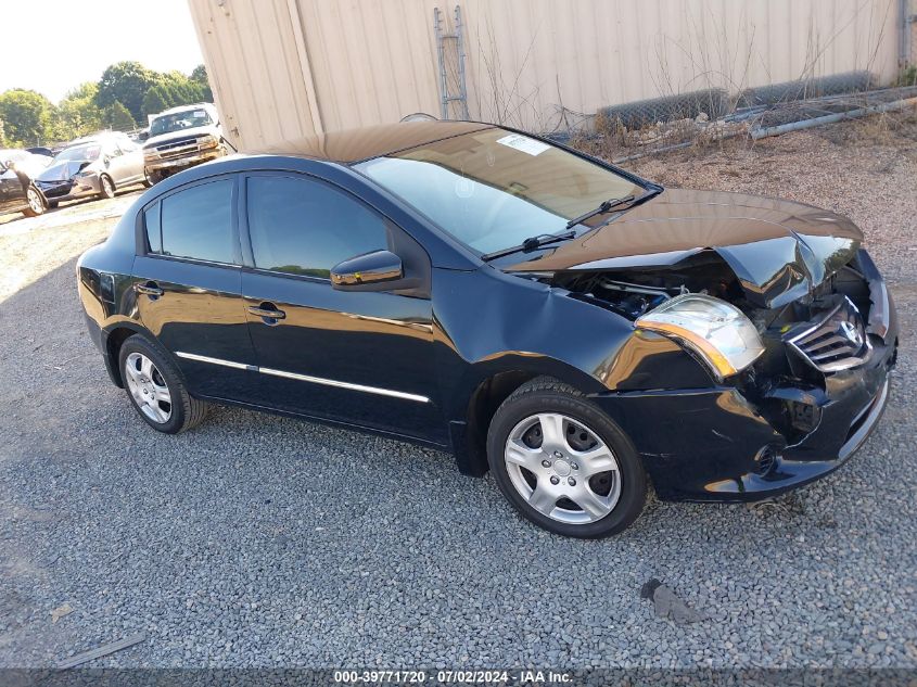 2010 Nissan Sentra 2.0/2.0S/Sr/2.0Sl VIN: 3N1AB6AP0AL631657 Lot: 39771720