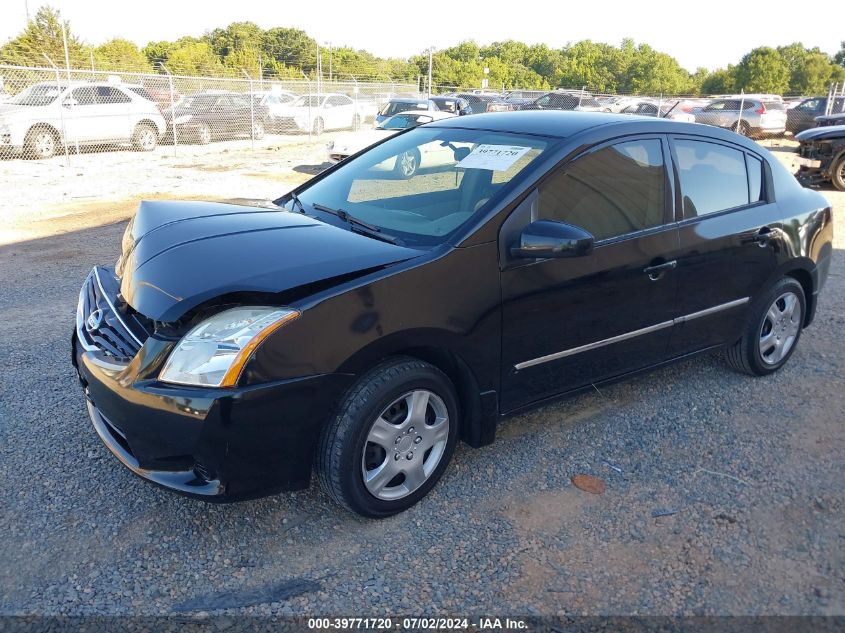 2010 Nissan Sentra 2.0/2.0S/Sr/2.0Sl VIN: 3N1AB6AP0AL631657 Lot: 39771720