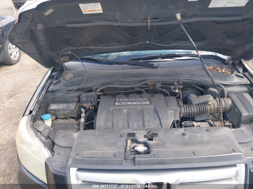 2007 Honda Pilot Ex-L VIN: 2HKYF185X7H500994 Lot: 39771727