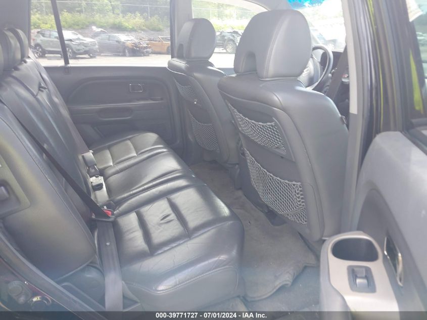 2007 Honda Pilot Ex-L VIN: 2HKYF185X7H500994 Lot: 39771727