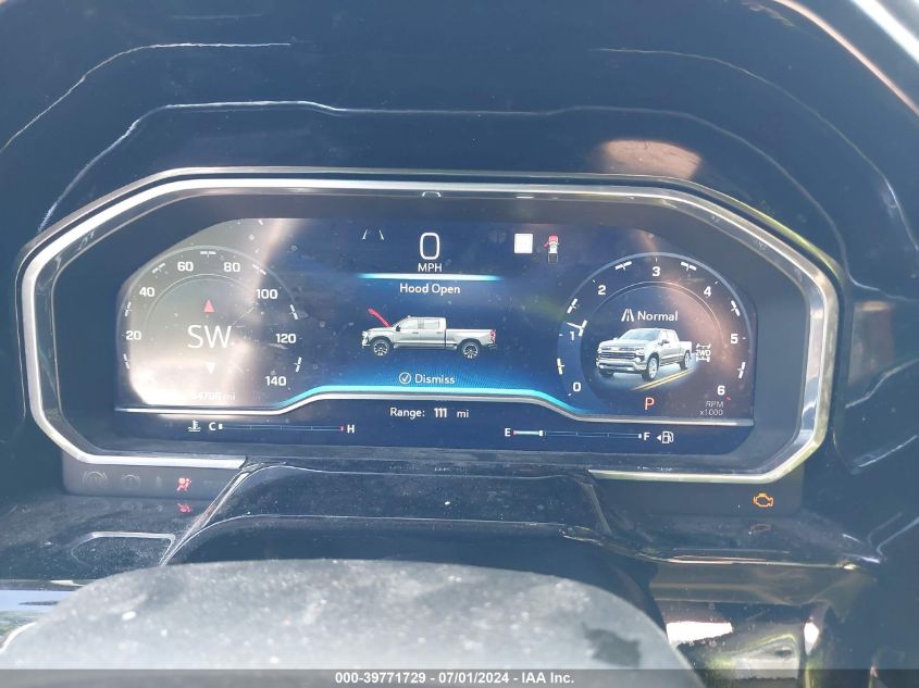 2022 Chevrolet Silverado 1500 4Wd Standard Bed Ltz VIN: 1GCUDGED2NZ519998 Lot: 39771729