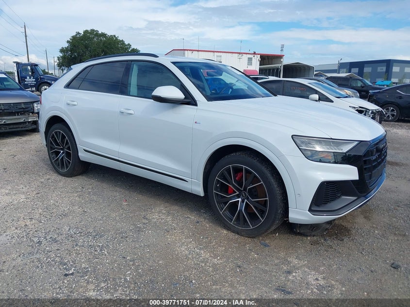 2023 Audi Q8 Premium Plus 55 Tfsi Quattro Tiptronic VIN: WA1EVBF12PD025806 Lot: 39771751