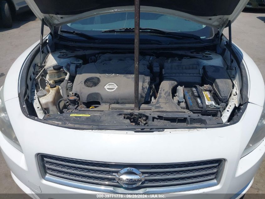 2009 Nissan Maxima 3.5 S VIN: 1N4AA51EX9C831323 Lot: 39771778