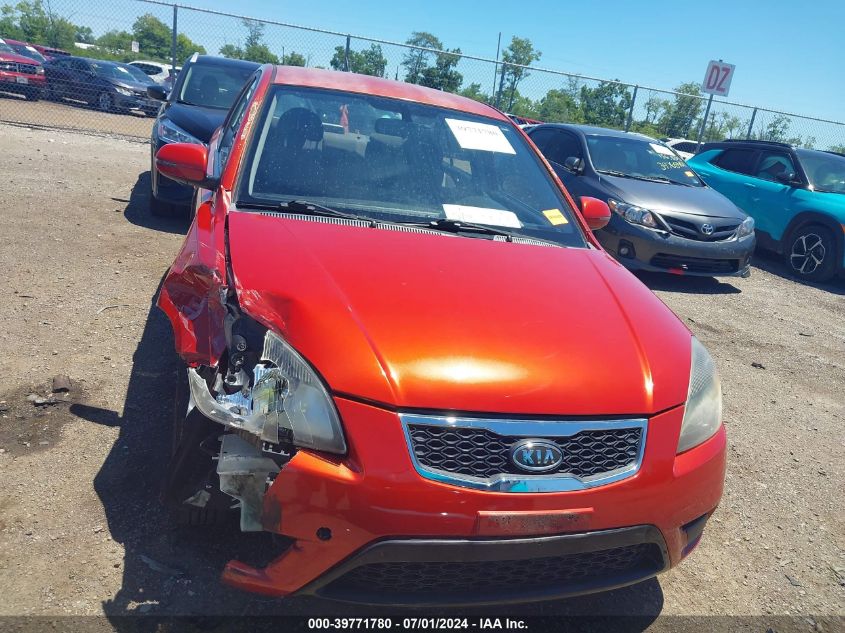 2011 Kia Rio Lx VIN: KNADH4A35B6750422 Lot: 39771780