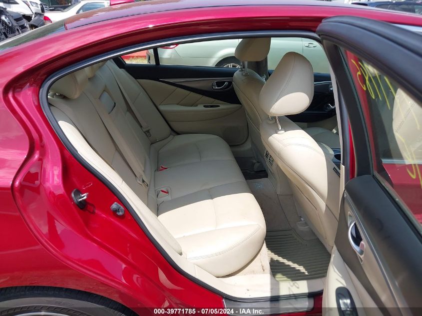 2014 Infiniti Q50 Premium VIN: JN1BV7AR3EM702266 Lot: 39771785