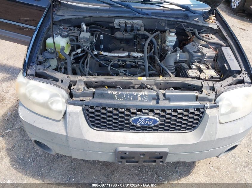 2006 Ford Escape Xls/Xls Manual VIN: 1FMYU92Z26KA04390 Lot: 39771790