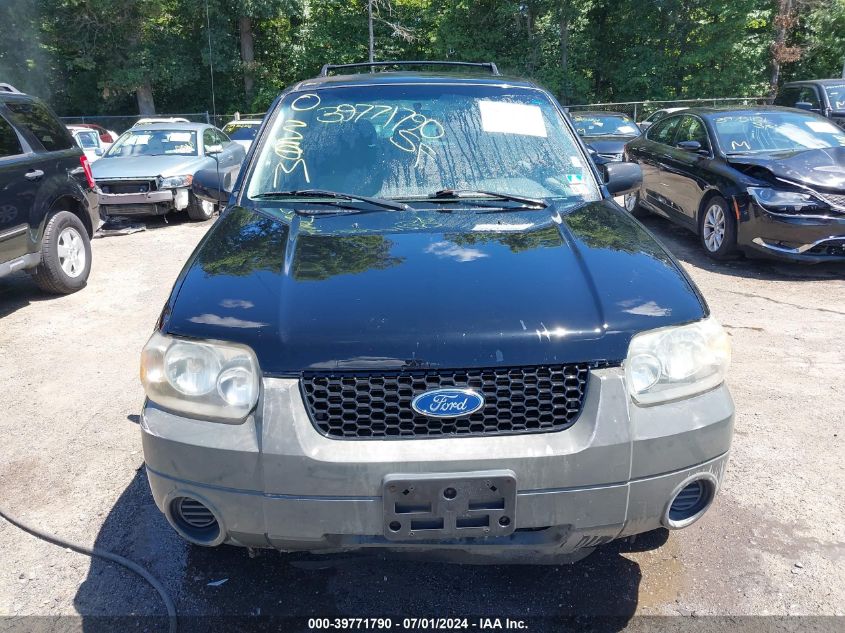 2006 Ford Escape Xls/Xls Manual VIN: 1FMYU92Z26KA04390 Lot: 39771790