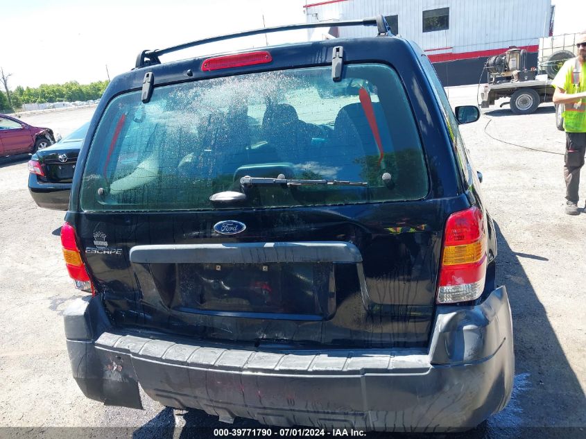 2006 Ford Escape Xls/Xls Manual VIN: 1FMYU92Z26KA04390 Lot: 39771790
