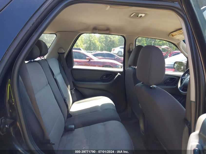 2006 Ford Escape Xls/Xls Manual VIN: 1FMYU92Z26KA04390 Lot: 39771790