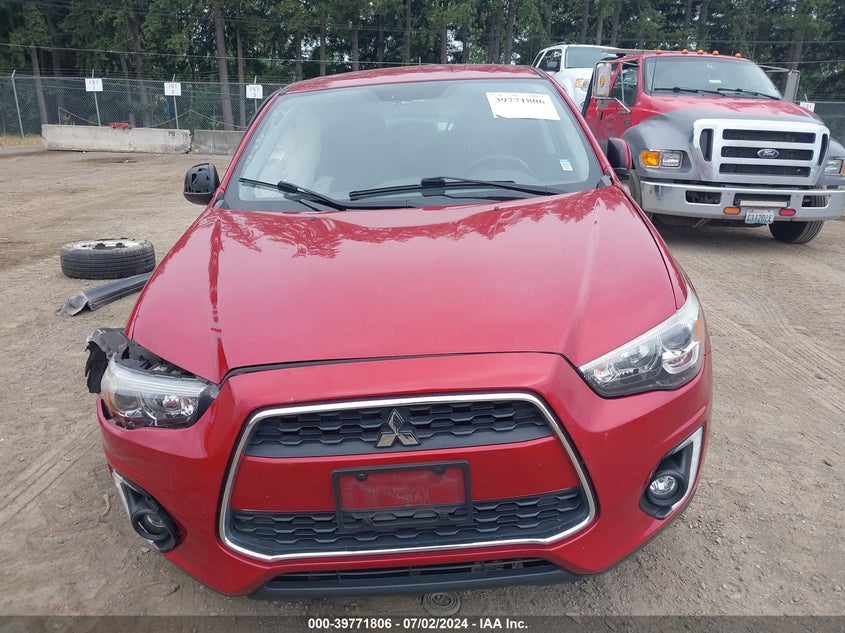 2015 Mitsubishi Outlander Sport Se VIN: 4A4AR4AU9FE015474 Lot: 39771806