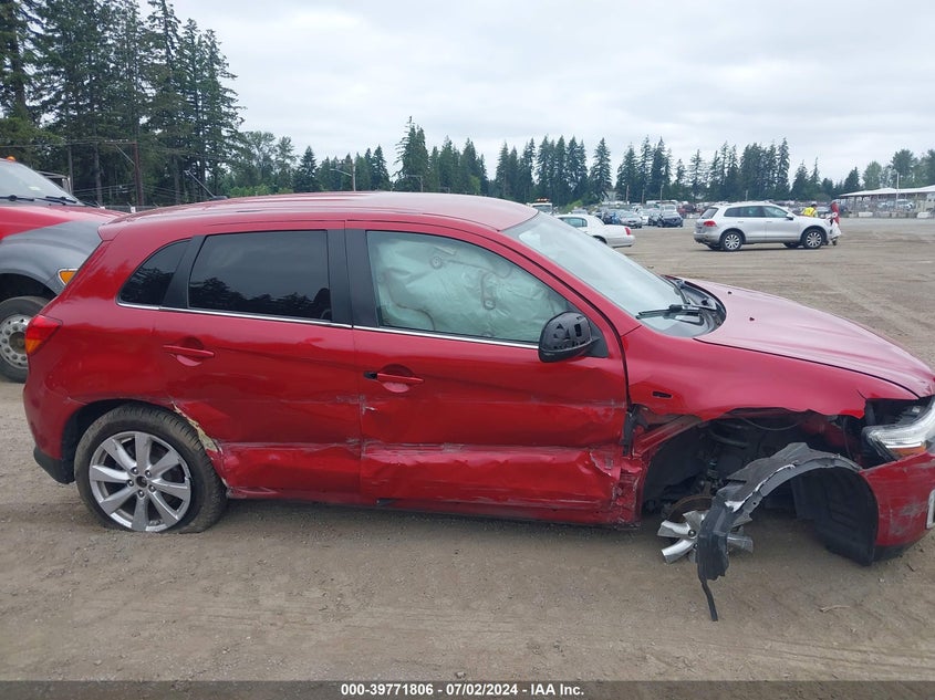2015 Mitsubishi Outlander Sport Se VIN: 4A4AR4AU9FE015474 Lot: 39771806